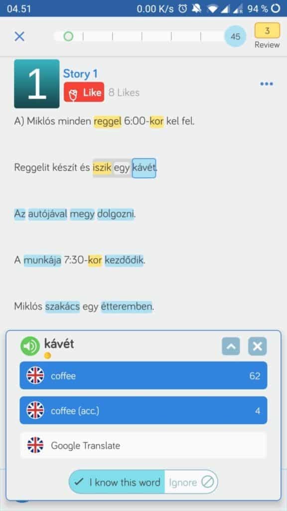 How to learn Hungarian with LingQ