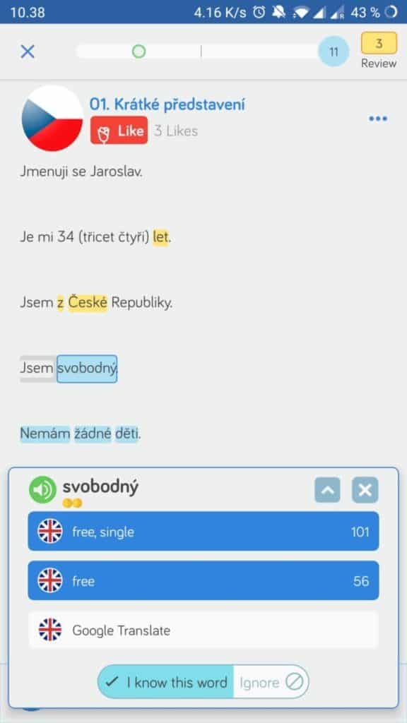How to learn Czech with LingQ